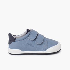 Sneakers Blanditos tallone a contrasto Azzurro