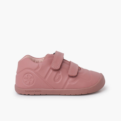 Sneakers Biogateo forma ampia Rosa